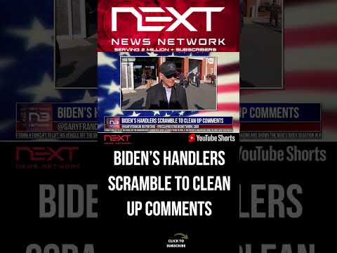 You are currently viewing Biden’s Handlers SCRAMBLE to Clean Up Comments #shorts