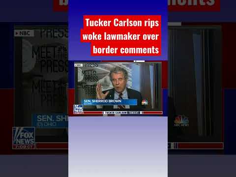 You are currently viewing Tucker Carlson calls out liberal lawmaker’s border remarks #shorts #shortsvideo #shortsfeed