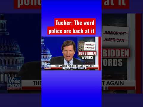 You are currently viewing Tucker Carlson: These are now forbidden words and we must repent if we use them #shorts #shortsvideo