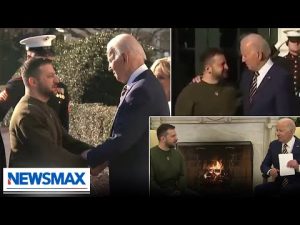 Read more about the article WATCH: Zelenskyy arrives at White House, speaks with President Biden