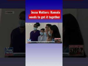 Read more about the article Jesse Watters roasts Kamala Harris after Biden allegedly calls her a ‘work in progress’ #shorts