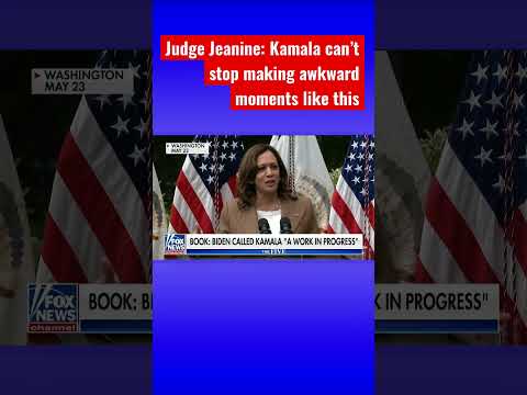 You are currently viewing Judge Jeanine: It’s been a rough go for Kamala #shorts