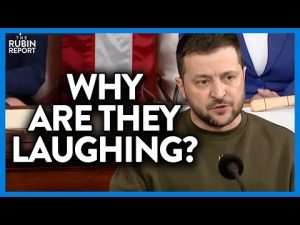 Read more about the article Watch Congress Uncomfortably Laugh When Zelenskyy Makes This Odd Remark | DM CLIPS | Rubin Report