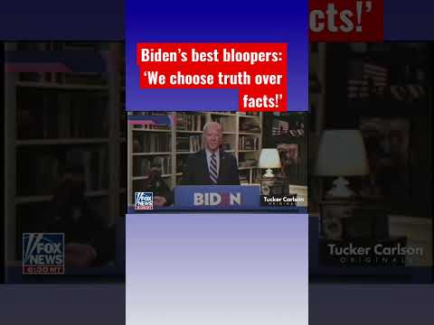 You are currently viewing Biden’s big blunders: Tucker looks back at his cringeworthy moments #shorts #shortsvideo