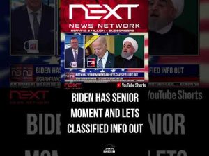 Read more about the article Biden Has Senior Moment And Lets CLASSIFIED Info Out #shorts