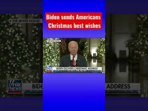 Read more about the article Biden delivers Christmas address to Americans #shorts