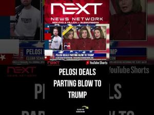 Read more about the article Pelosi Deals Parting Blow To Trump #shorts