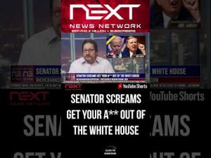 Read more about the article Senator Screams Get Your A** Out Of the White House #shorts