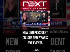 Read more about the article New CNN President CRUSHS New Year’s Eve Events #shorts