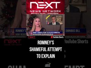 Read more about the article Romney’s Shameful Attempt to EXplain the Omnibus Bill #shorts