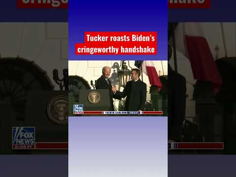 You are currently viewing Tucker: Biden couldn’t remember you have to let go of a hand when you shake it #shorts