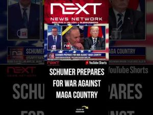 Read more about the article Schumer Prepares For War Against MAGA Country #shorts