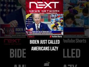 Read more about the article Biden Just Called Americans Lazy #shorts