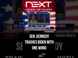 Read more about the article Sen. Kennedy TRASHES Biden With One Word #shorts