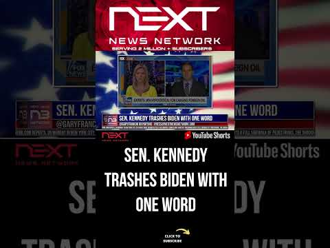 You are currently viewing Sen. Kennedy TRASHES Biden With One Word #shorts