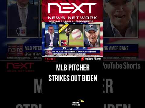 You are currently viewing MLB pitcher Strikes Out Biden After Insulting Americans #shorts