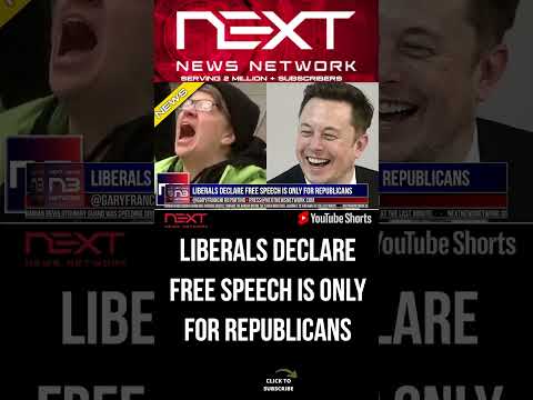 You are currently viewing Liberals Declare Free Speech is Only For Republicans #shorts