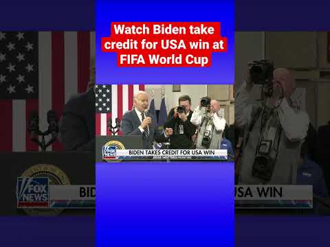 You are currently viewing Jesse Watters: Biden took credit for the USA FIFA win over Iran #shorts