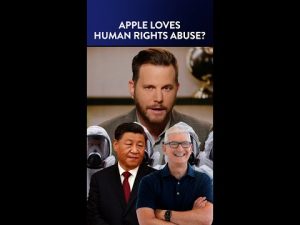 Read more about the article Watch Apple CEO SQUIRM When Confronted About Human Rights Abuses #Shorts | DM CLIPS | RUBIN REPORT