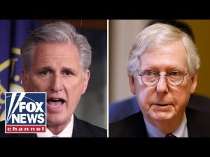 Read more about the article McCarthy blasts McConnell’s ‘wrong’ decision canoodling with Democrats