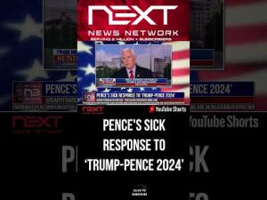 Read more about the article Pence’s SICK Response to ‘Trump-Pence 2024’ #shorts