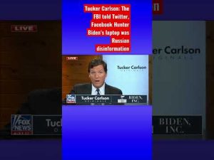 Read more about the article Tucker rips FBI for pushing to censor Hunter Biden laptop story #shorts