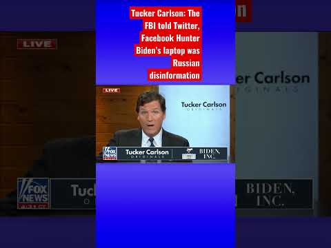 You are currently viewing Tucker rips FBI for pushing to censor Hunter Biden laptop story #shorts