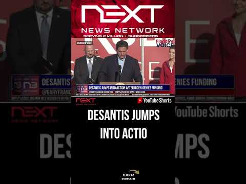 You are currently viewing DeSantis Jumps into Action after Biden Denies Funding #shorts