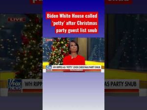 Read more about the article White House snubs journalists from holiday parties for doing their jobs #shorts