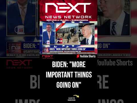 You are currently viewing BIDEN: “More Important Things Going On” #shorts