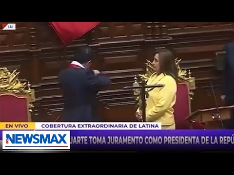 You are currently viewing REPORT: First female president of Peru sworn in after predecessor was arrested