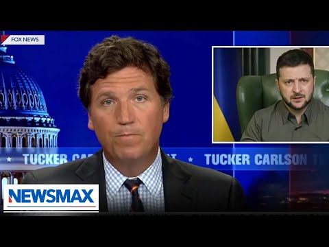 You are currently viewing Tucker Carlson attacks Zelenskyy in anti-Ukraine rant