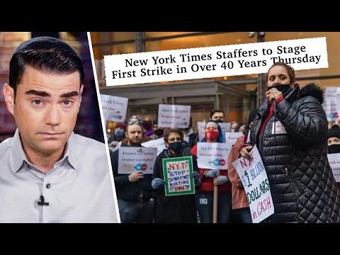 Read more about the article New York Times Staff STRIKES Because They Aren’t Being Laid Off