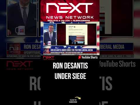 You are currently viewing Ron Desantis Under Siege For Fighting Liberal Media #shorts