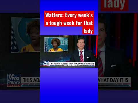 You are currently viewing Jesse Watters: Karine Jean-Pierre couldn’t even get the day right #shorts #shortsvideo #shortsfeed