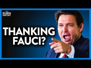 Read more about the article Watch Crowd Crack Up as DeSantis Gives Fauci Credit for Florida’s Success | DM CLIPS | Rubin Report