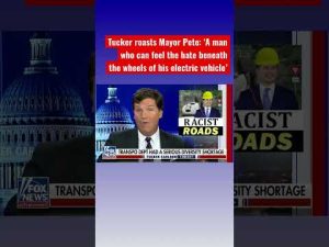 Read more about the article Tucker roasts Mayor Pete’s racist road claims #shorts #shortsvideo #shortsfeed