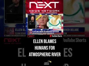 Read more about the article Ellen Blames Humans For Atmospheric River Deluge #shorts