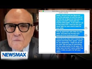 Read more about the article Rudy Giuliani: This Hunter Biden text is most important