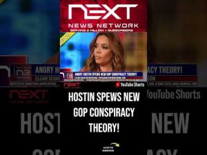 Read more about the article Angry Hostin Spews New GOP Conspiracy Theory! #shorts