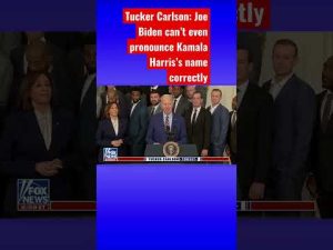 Read more about the article Tucker roasts Biden for name gaffe: ‘Carmela?‘ #shorts