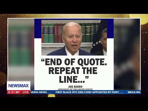 You are currently viewing The Top 10 Joe Biden Gaffes of 2022 | NEWSMAX New Years Eve