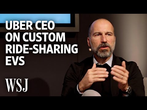 You are currently viewing Dara Khosrowshahi: Uber Is Designing Custom Ride-Sharing EVs with Auto Makers | WSJ