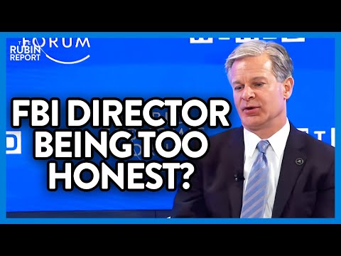 You are currently viewing WEF Crowd Stunned as FBI Director Admits to Collusion with Private Sector | DM CLIPS | Rubin Report