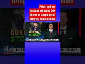 Read more about the article Jesse Watters: The Pelosi’s are up to something #shorts