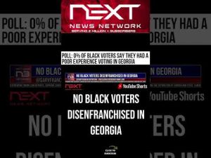 Read more about the article No Black Voters Disenfranchised in Georgia #shorts