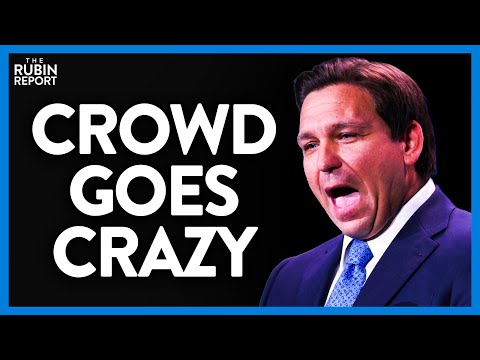 You are currently viewing The One Line in DeSantis’ Speech That Made the Crowd Go Nuts | Direct Message | Rubin Report