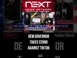 Read more about the article First Democrat Governor Takes a Stand Against TikTok #shorts