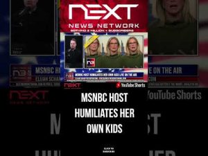 Read more about the article MSNBC Host HUMILIATES Her Own Kids Live on the Air  #shorts