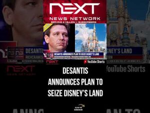 Read more about the article Desantis Announces Plan To SEIZE Disney’s Land #shorts